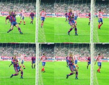 Corte de mangas de ronaldo en el Calderón