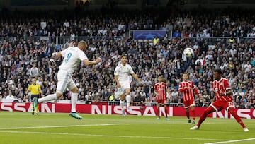 Benzema empató el partido. 1-1.