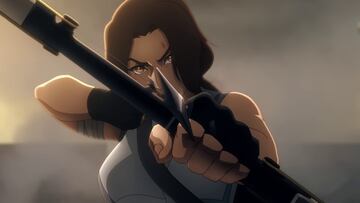 El anime de Tomb Raider en Netflix conquista a los fans de Lara Croft en su primer tráiler