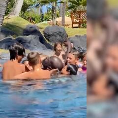 Video: Group of kids “save” Shaq from “drowning”