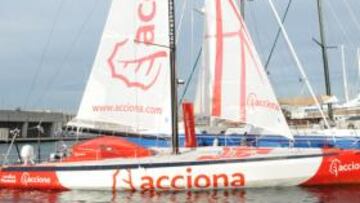 El 'Acciona' será el primer barco totalmente ecológico
