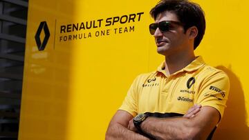 Carlos Sainz en México.