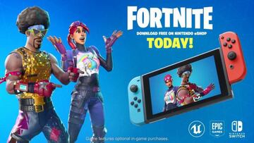 Fortnite: Battle Royale disponible hoy en Switch