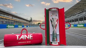 Gran Premio de México revela los trofeos que entregará a los ganadores de la carrera