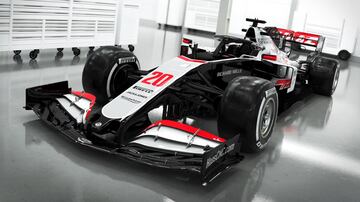 Modelo: Haas VF-20 | Pilotos: Romain Grosjean y Kevin Magnussen. 
