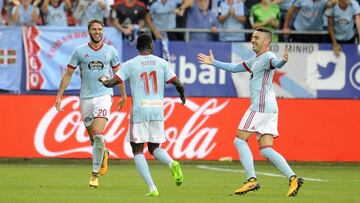 Jugadores del Celta.