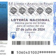 Lotería Nacional: comprobar los resultados del sorteo de hoy, sábado 27 de julio