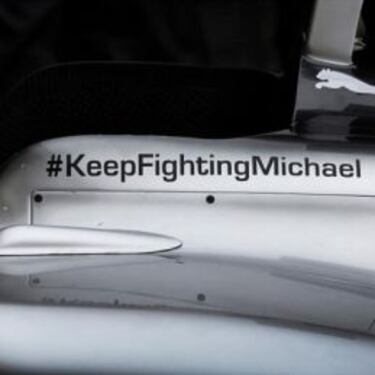 Ferrari y Mercedes mandan fuerza a Michael Schumacher