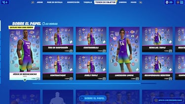 Fortnite: skins de la NBA ya disponibles; precio y contenidos