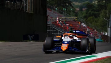 Sebastián Montoya en Imola.