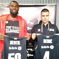 Bentil, el primer ghanés en la NBA, causa expectación en Bilbao