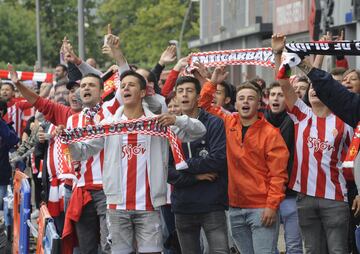 Pitched battles mar the return of the Asturian derby