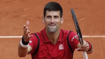 Djokovic pasa sin problemas a segunda ronda de Roland Garros