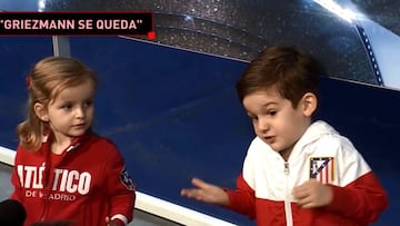 Son of Atlético's Filipe Luis says Griezmann HAS to leave club