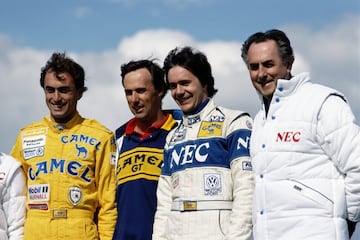 Pocos apellidos hay más legendarios que Brabham en la F1. Jack fue tres veces campeón del mundo en 1959, 1960 y 1966, esta última con su equipo propio. La escudería se mantuvo hasta 1992, cosechando cuatro Mundiales de Pilotos, dos de Constructores y 35 victorias. David disputó dos temporadas en F1 (1990 y 1994) con Brabham y MTV Simtek Ford, sin demasiada suerte. Ganó las 24 Horas de Le Mans en 2009. 