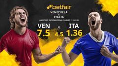 Venezuela vs. Italia: horario, TV, estadísticas, clasificación y pronósticos