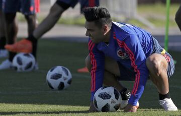 La Selección Colombia sigue en su preparación para el duelo ante Japón. El grupo entrenó completó en su última práctica en Kazán 