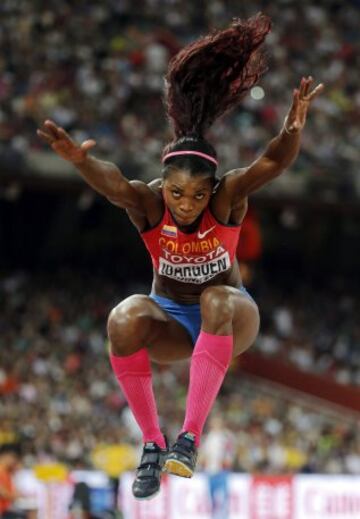 La atleta colombiana sigue demostrando que es de las mejores del mundo. 