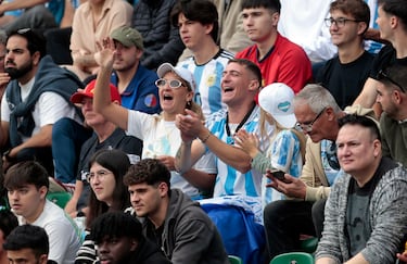 Gran ambiente en el Martínez Valero. 

