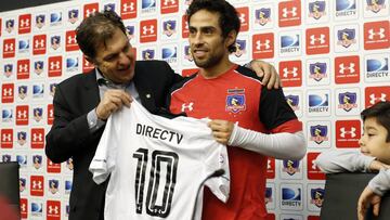 Santiago 22 de junio 2017
Presentacion de Jorge Valdivia en Colo Colo.
Javier Torres/Photosport