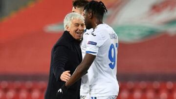 Gasperini quiere más efectividad de Duván Zapata y Luis Muriel