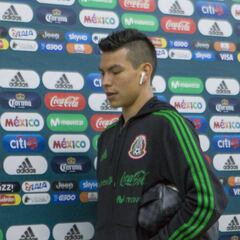 Hirving Chucky Lozano, baja ante Argentina por lesión