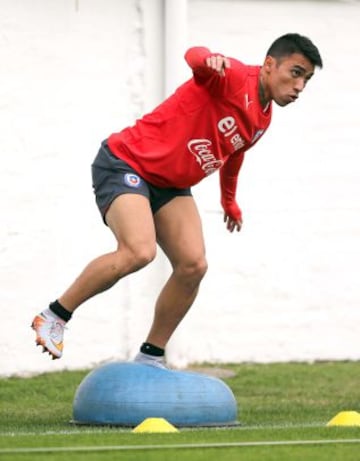 La Roja retomó las prácticas en Juan Pinto Durán.