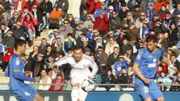 Jesé dispara en el último Getafe-Madrid.