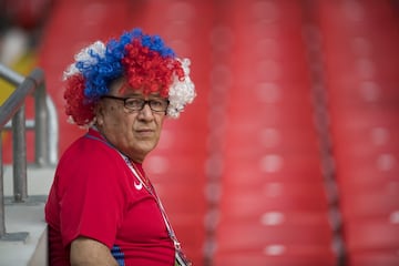 Así vivieron los hinchas de la Roja la previa del duelo