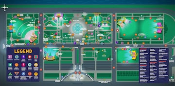 Mapa del festival Lollapalooza 2022: escenarios, zona de comida, sanitarios, servicios médicos y más.