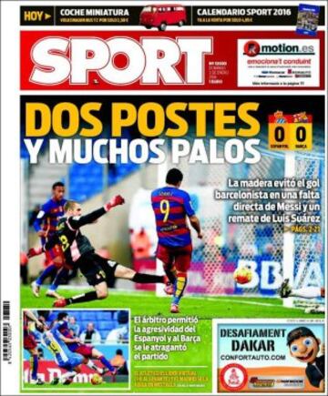 Portadas de la prensa mundial