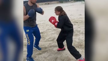 La niña prodigio ucraniana de 12 años que tiene loco al mundo del boxeo: ¡38-0 es su récord!