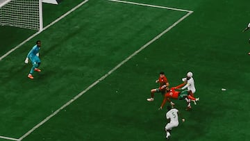 El golazo de chilena que inaugura la Copa África