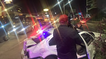 Hedgardo Marín, involucrado en accidente nocturno