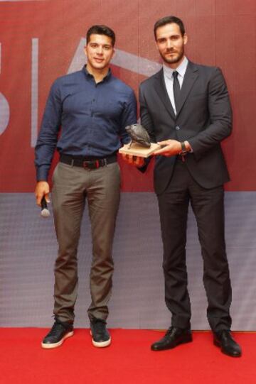 Award winners Cristian Toro & Saúl Craviotto.