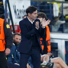 Marcelino: “No estoy contento con el partido, este no es el camino”