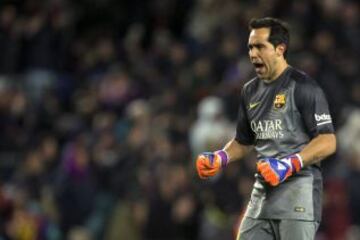 Claudio Bravo pas&oacute; de la Real Sociedad al Barcelona.