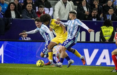 El Valladolid rescata un punto y el Málaga lo salva