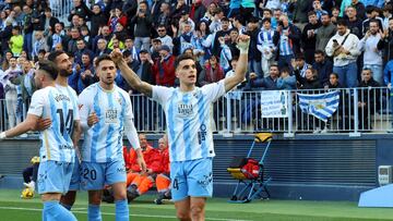 Lobete celebra su gol al Ferrol.