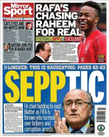 Portadas de la prensa deportiva