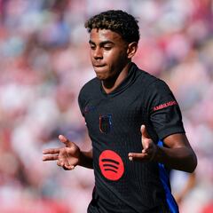 Lamine ya se sienta en la mesa de los grandes