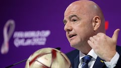 FIFA president Gianni Infantino announced details of planned changes to the club and international game ahead of the Qatar 2022 World Cup final.