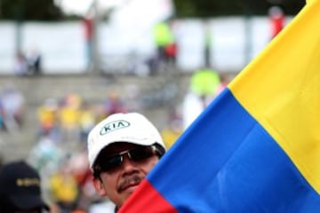 En imágenes el recibimiento de miles de colombianos a Nairo