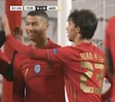 Cristiano 'apadrina' a Joao Félix y se le nota: su grito tras el golazo de volea del joven