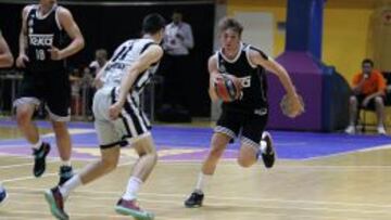 Luka Doncic, durante el encuentro ante el StellaAzzurra.