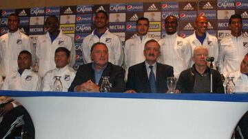 Presentación de los refuerzos de Millonarios en el primer semestre de 2016