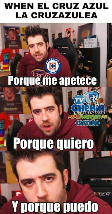 Los 18 memes que se burlan de Cruz Azul por su derrota ante Atlas