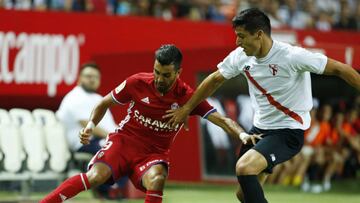 El Zaragoza prosigue con su caída: esta vez en Sevilla