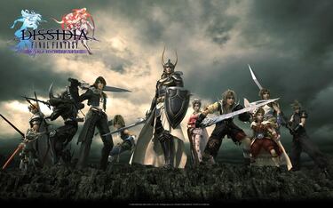 El arcade Dissidia Final Fantasy no gusta en su estreno