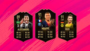 TOTW 32 de FIFA 19 Ultimate Team con Mbappé y Reus